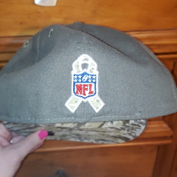 New NFL Dallas Cowboys Salute The Troops Hat 7.5 - Picture 3 of 6